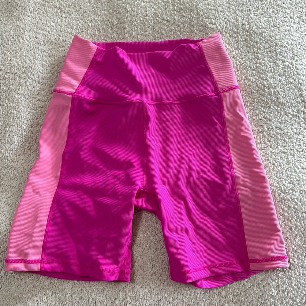 Women's Pink Athletic Shorts